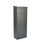 Free Standing Outside Parcel Delivery Box For Home - Allux 600 Front Access