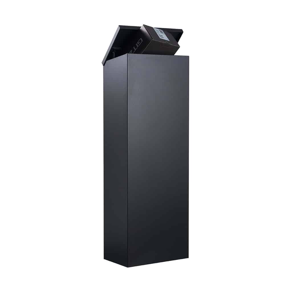 Free Standing Parcel Delivery Box Rear Access - Allux 600