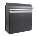Large Post Box Wall Mounted Weatherproof Galvanised Steel - Allux KS200