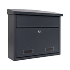 Anthracite Grey Post Box Wall Mounted SD5