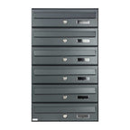 Apartment Mailboxes Urban Easy MTZ Bank Of 6