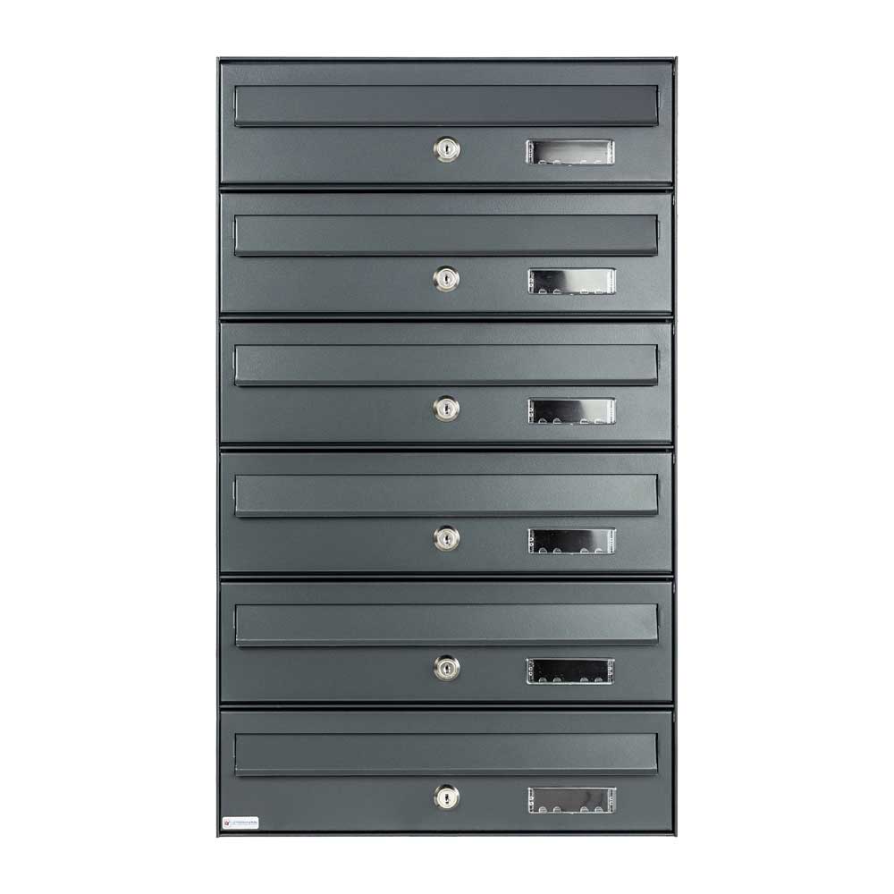 Apartment Mailboxes Urban Easy MTZ Bank Of 6