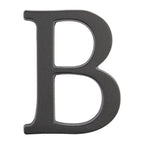 Big House Letters B Graphite