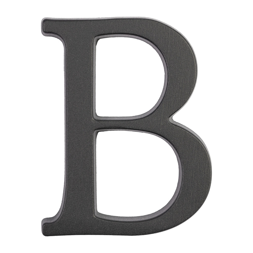 Big House Letters B Graphite