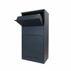 Rear Access Parcel Drop Box – Extra Large Secure Outdoor Free Standing Parcel Box - Buzzard