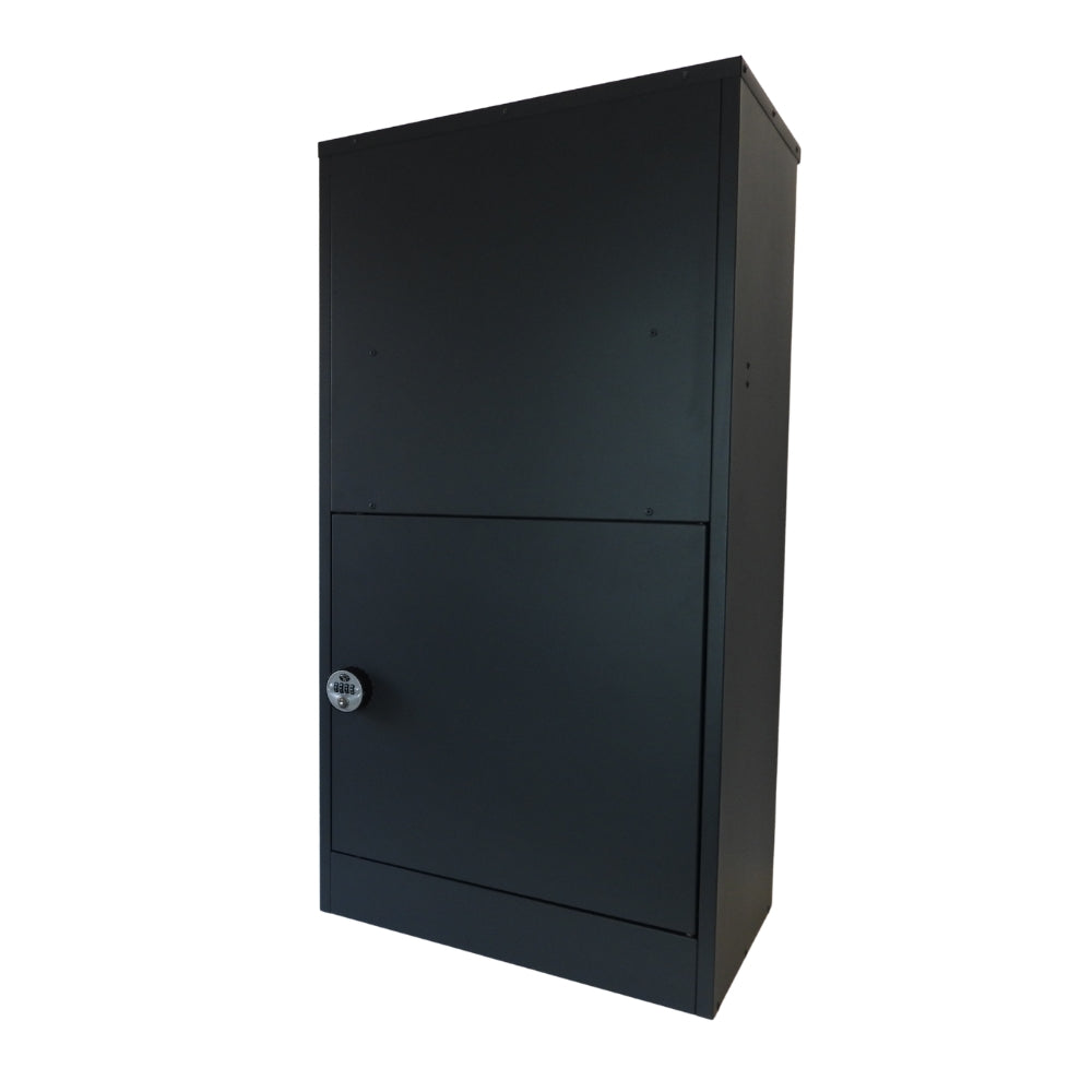 Rear Access Parcel Drop Box – Extra Large Secure Outdoor Free Standing Parcel Box - Buzzard