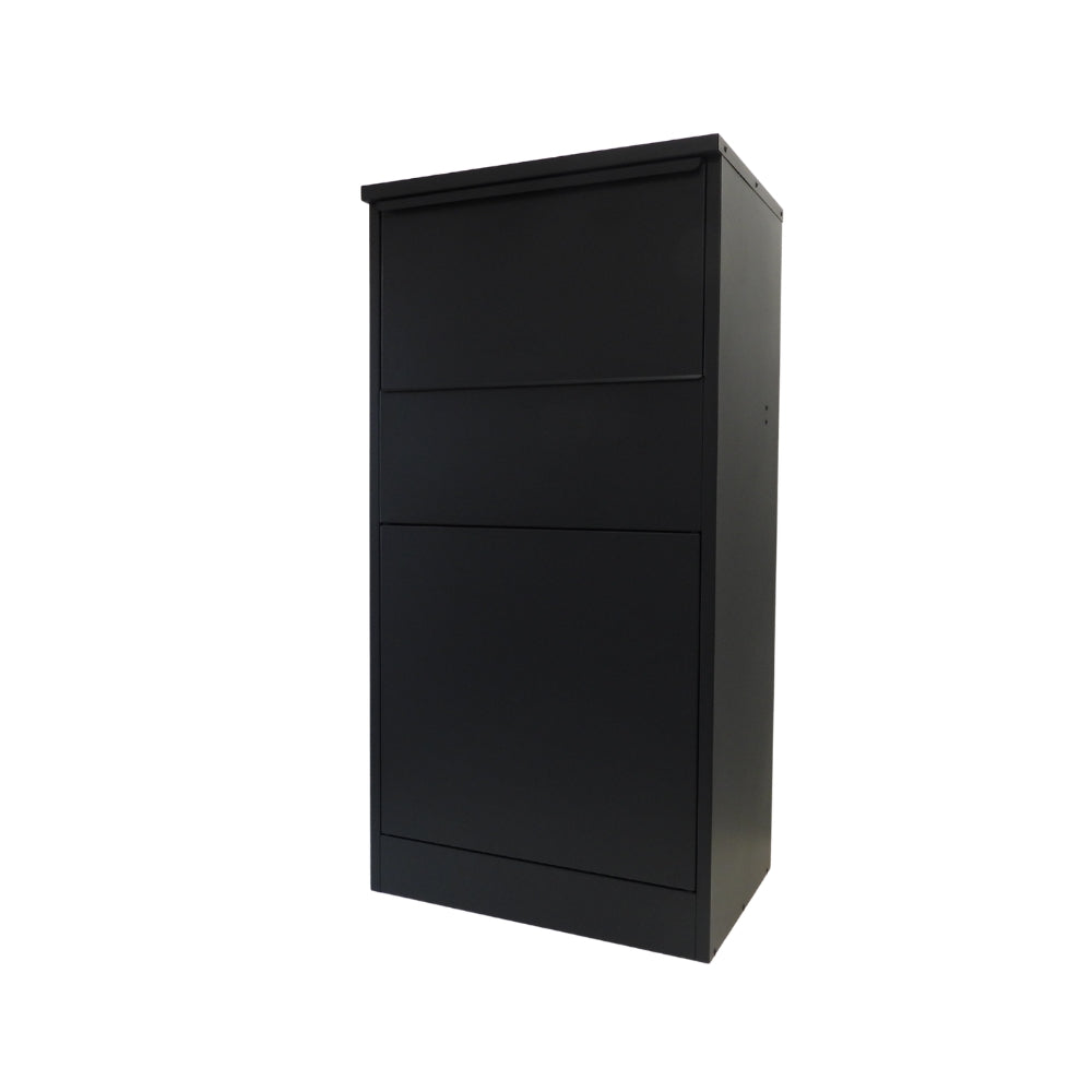 Rear Access Parcel Drop Box – Extra Large Secure Outdoor Free Standing Parcel Box - Buzzard