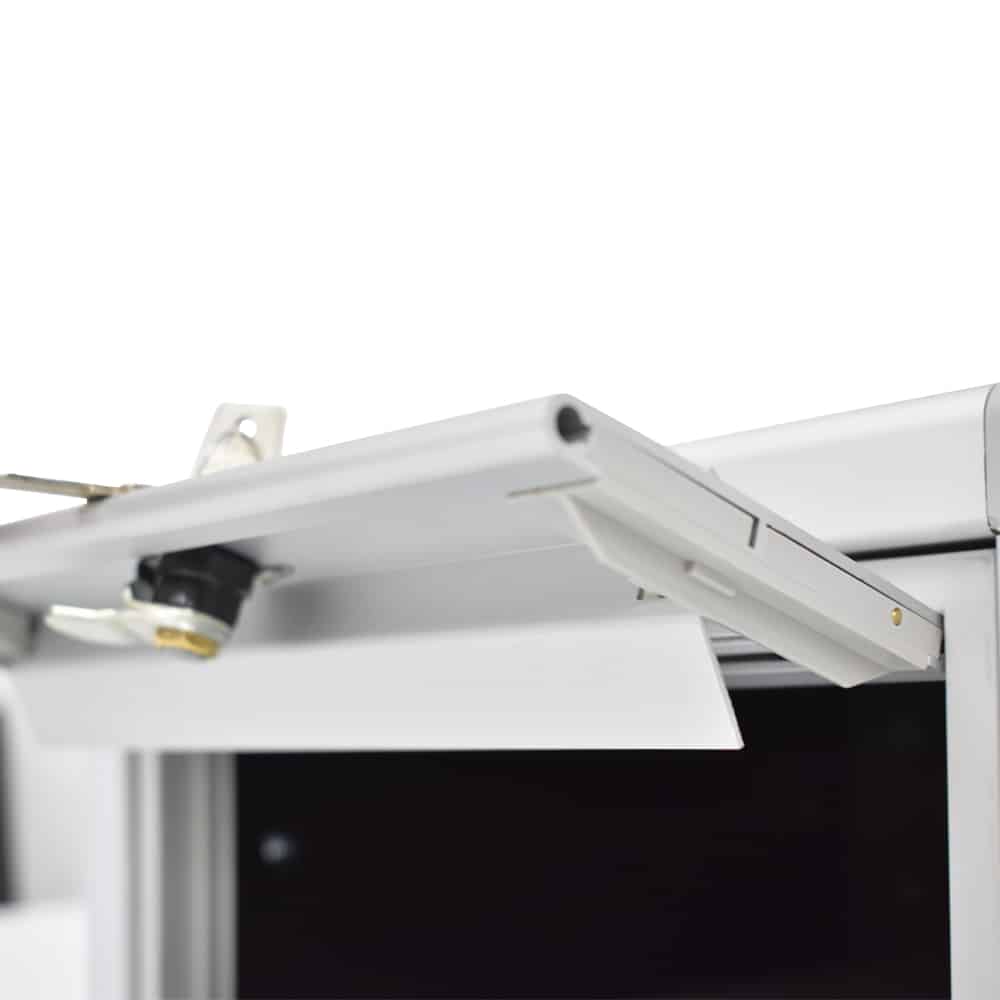 Post Boxes for Flats Free Standing Internal Locking in Anodized Silver - Tocco Di Italia Modular 270