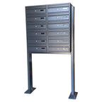 free standing post boxes for flats