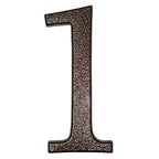 Exterior House Numbers Bronze 1