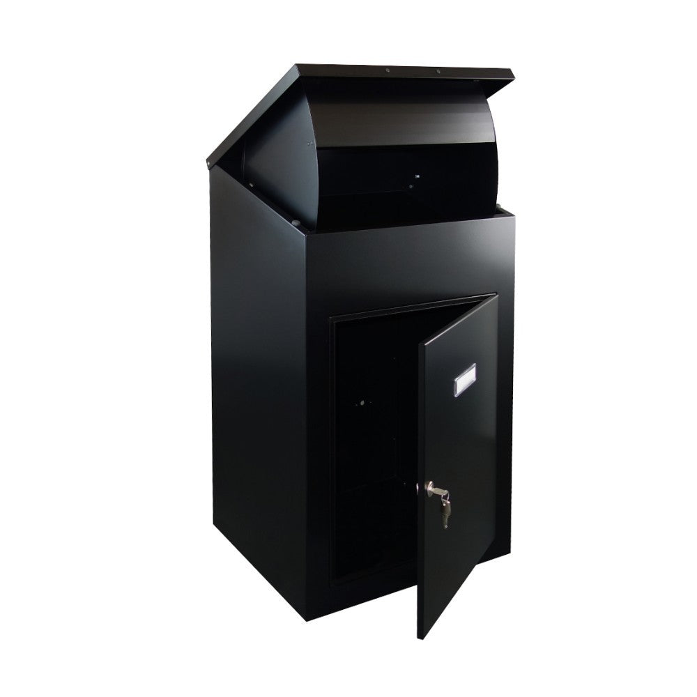 External Lock Parcel Box For Home Wall Mounted Delta XL Black