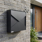 External Modern Minimalist Secured Letterbox Wall Mounted Gavia
