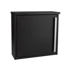 External Wall Mounted Letterbox   Jackdaw   Black   2