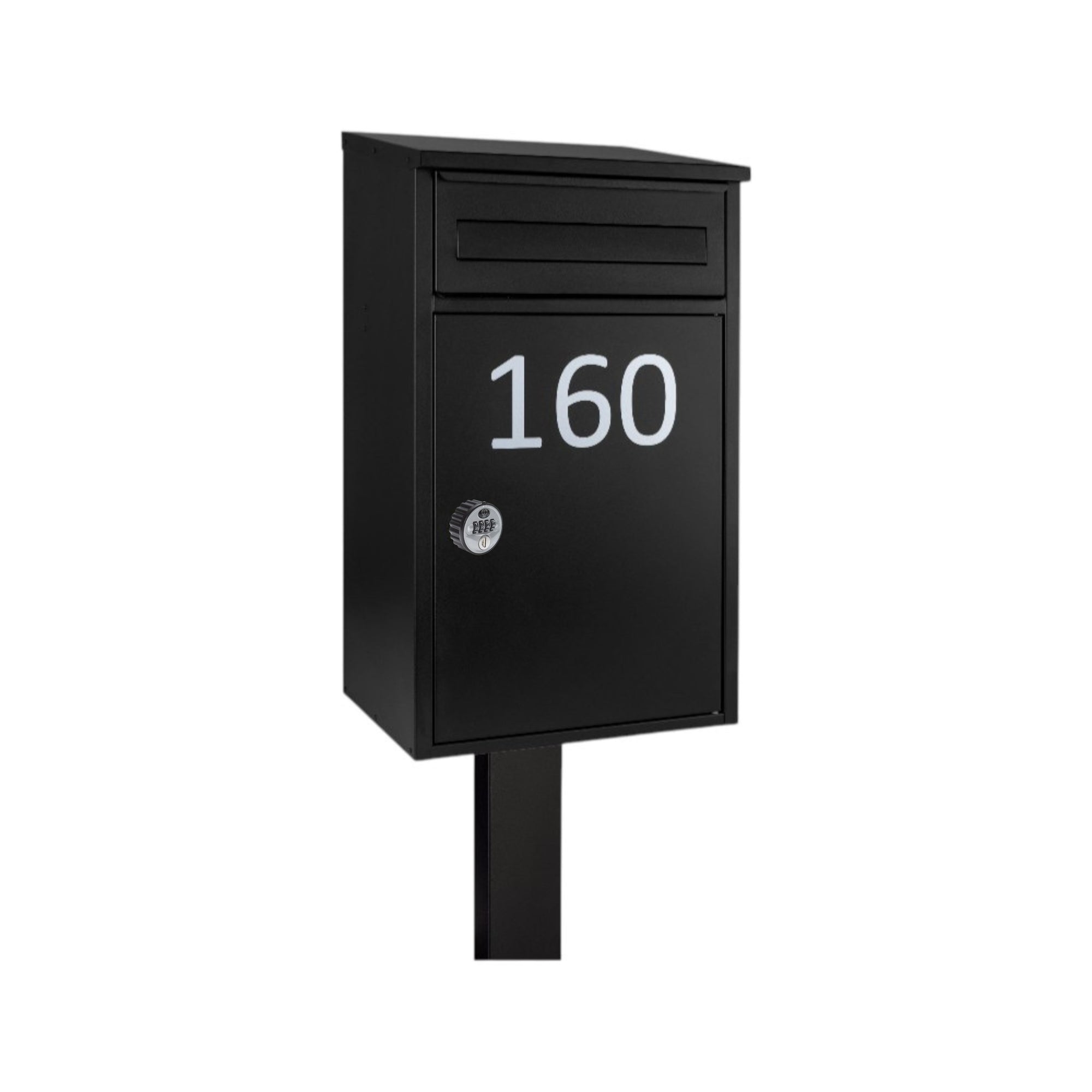 Parcel Box With Letterbox Free Standing – Woodpecker with FR-2 Stand