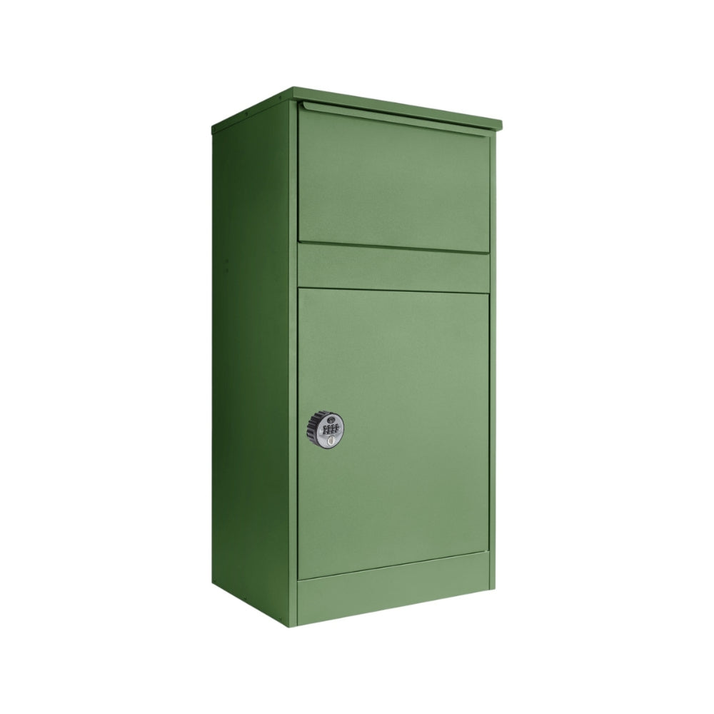 Extra Large Parcel Box For Homes Buzzard_Pale Green With Combination Lock