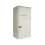 Extra Large Parcel Box For Homes Buzzard_Pebble Grey With Combination Lock