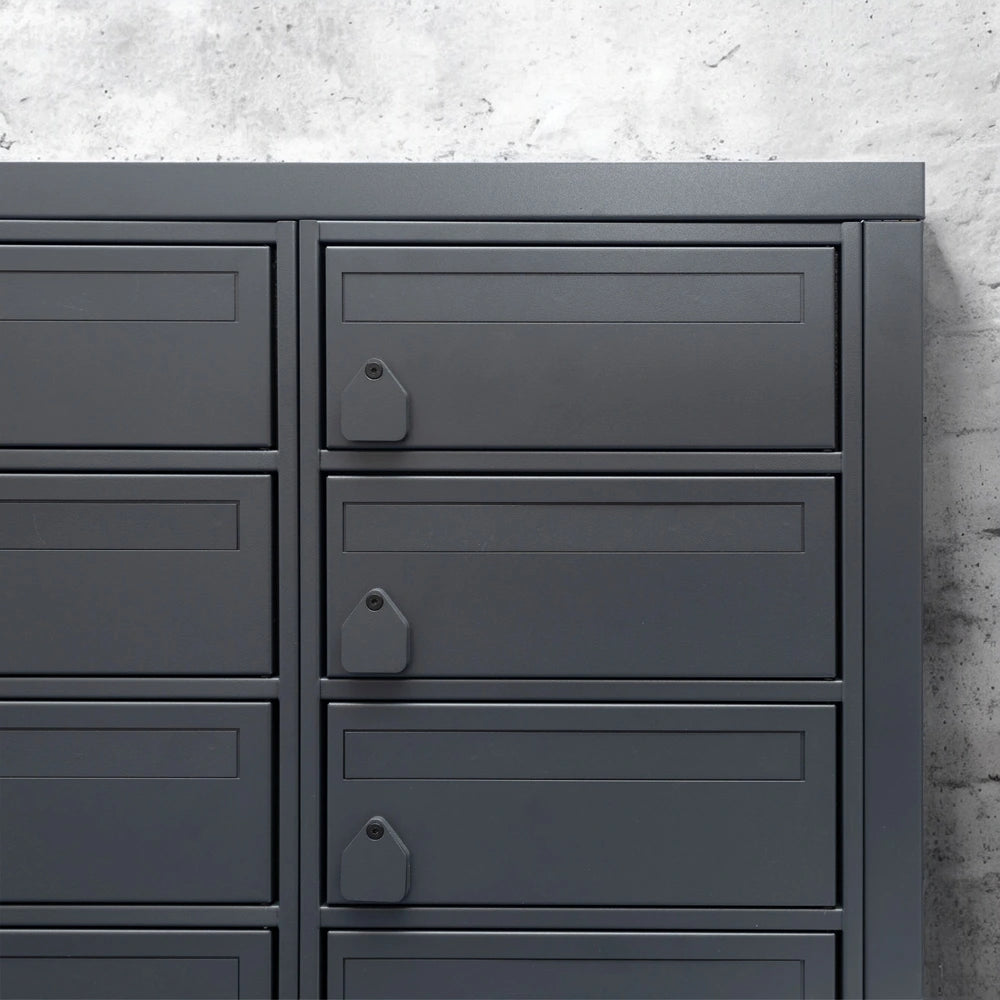 Fire Rated Recess Mounted Apartment Mailboxes Defensor FR180 Photoroom