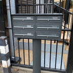 Free Standing Multiple Post Boxes For Flats Slim