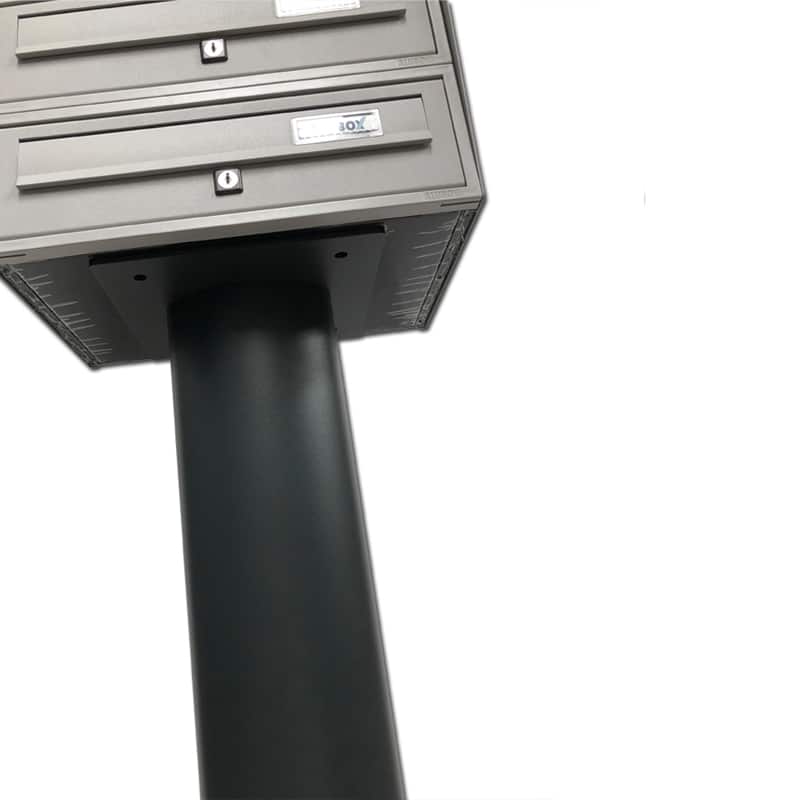 Freestanding Letterbox for Flats and Offices External Lockable - Tocco Di Italia Slim