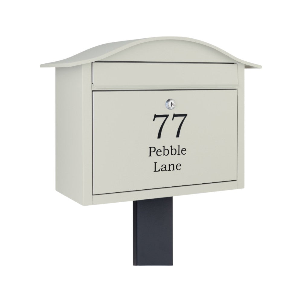 Free Standing Outdoor Post Box – Partridge with FR-2 Stand