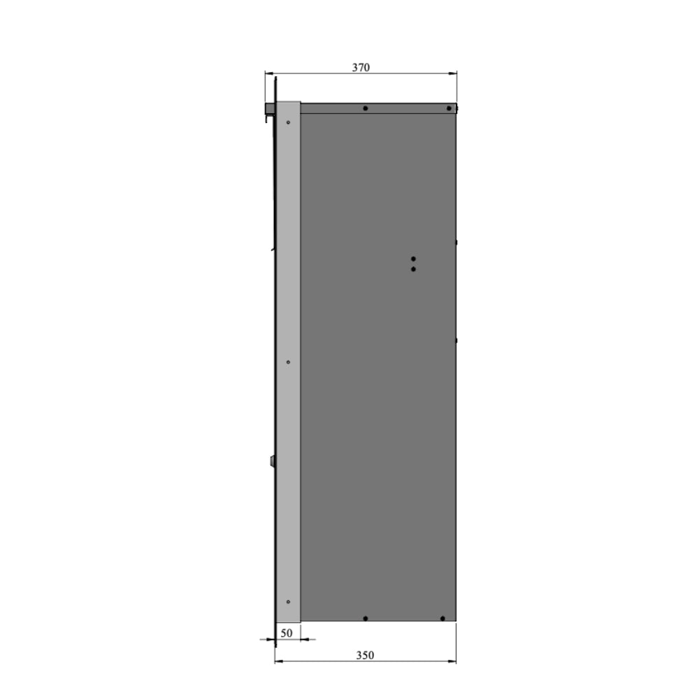 Extra Large Built In Parcel Drop Box Front Access – Buzzard RM