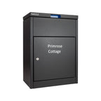 Front Access Wall Mounted Parcel Box For House ParcelPod 1   Anthracite Grey