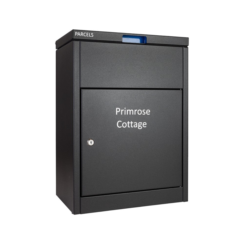 Front Access Wall Mounted Parcel Box For House ParcelPod 1   Anthracite Grey