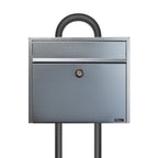 Galvanised Fnish Free Standing Mailbox Allux LT150