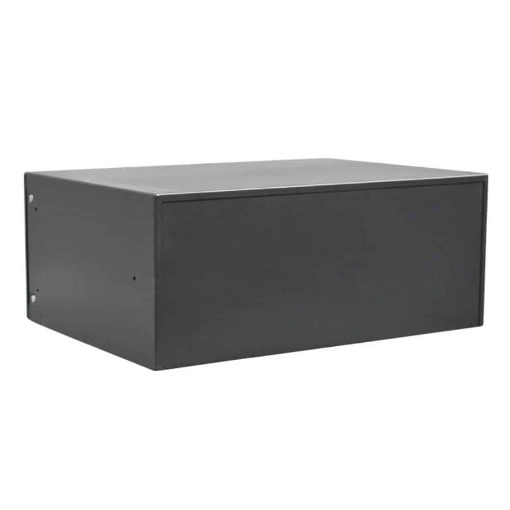 Gate Mounted Dak Grey City Hall Communal Post Box LBD 016 Rear