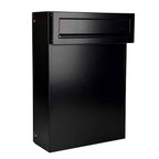 Gate Mounted Letterbox LCD 050 Black