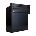 Gatehouse W3 3 Black Gate Mounted Post Box