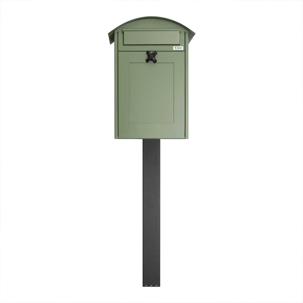 Green Free Standing Post Box Albertina
