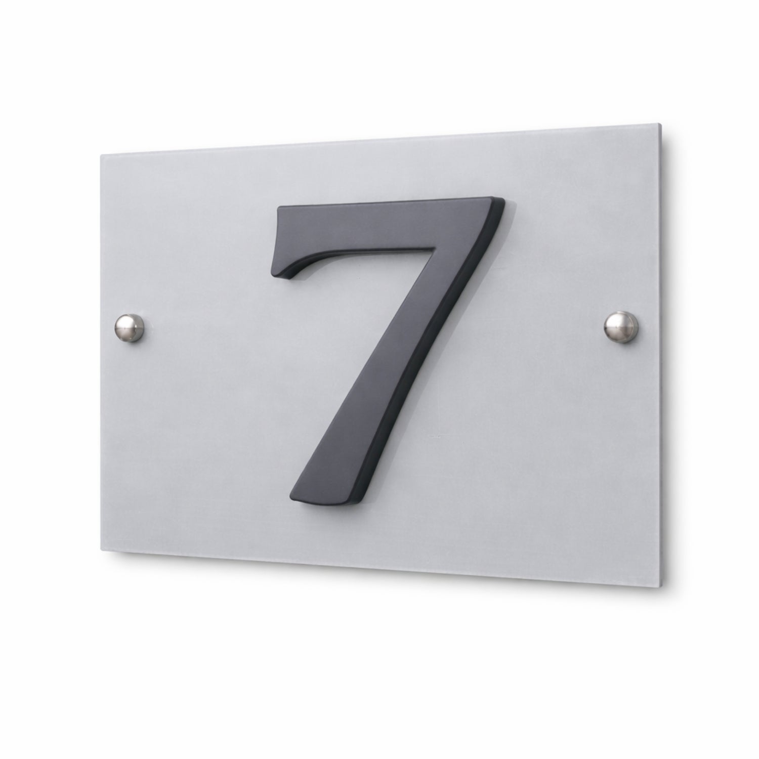 House Number Plaque - Aluminum House Number Sign