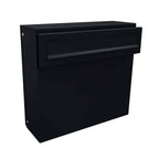 LAD 050 Gate Mounted Letterbox Black