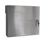 LAD 050 Stainless Steel Gate Mounted Letterbox Rear