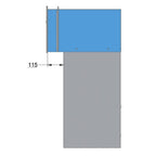 Extra Large Parcel Box for Gates & Fences & Side Panels – Epsilon GM
