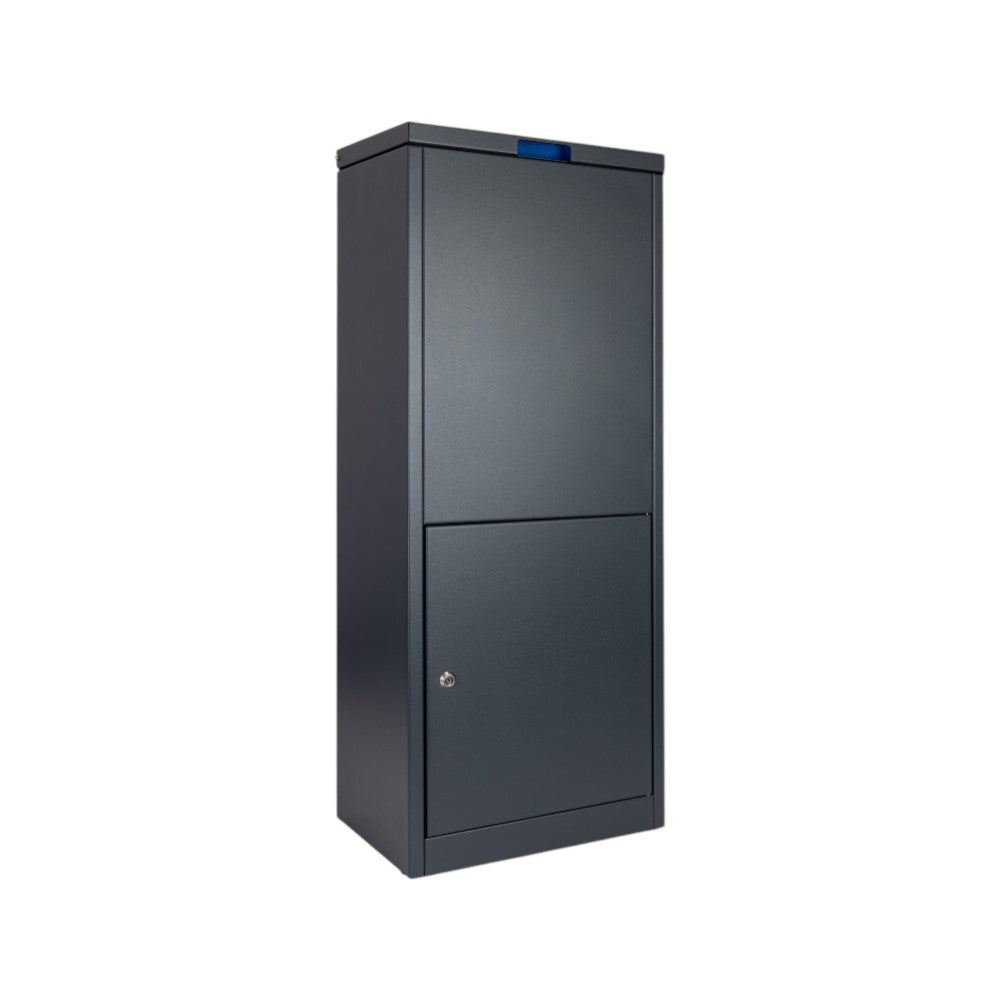 Large External Free Standing Parcel Box Weather Resistant   ParcelPod 3   Side