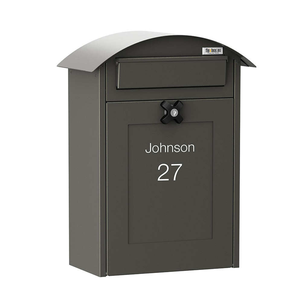 Large Outdoor Wall Mounted Letterbox   Albertina