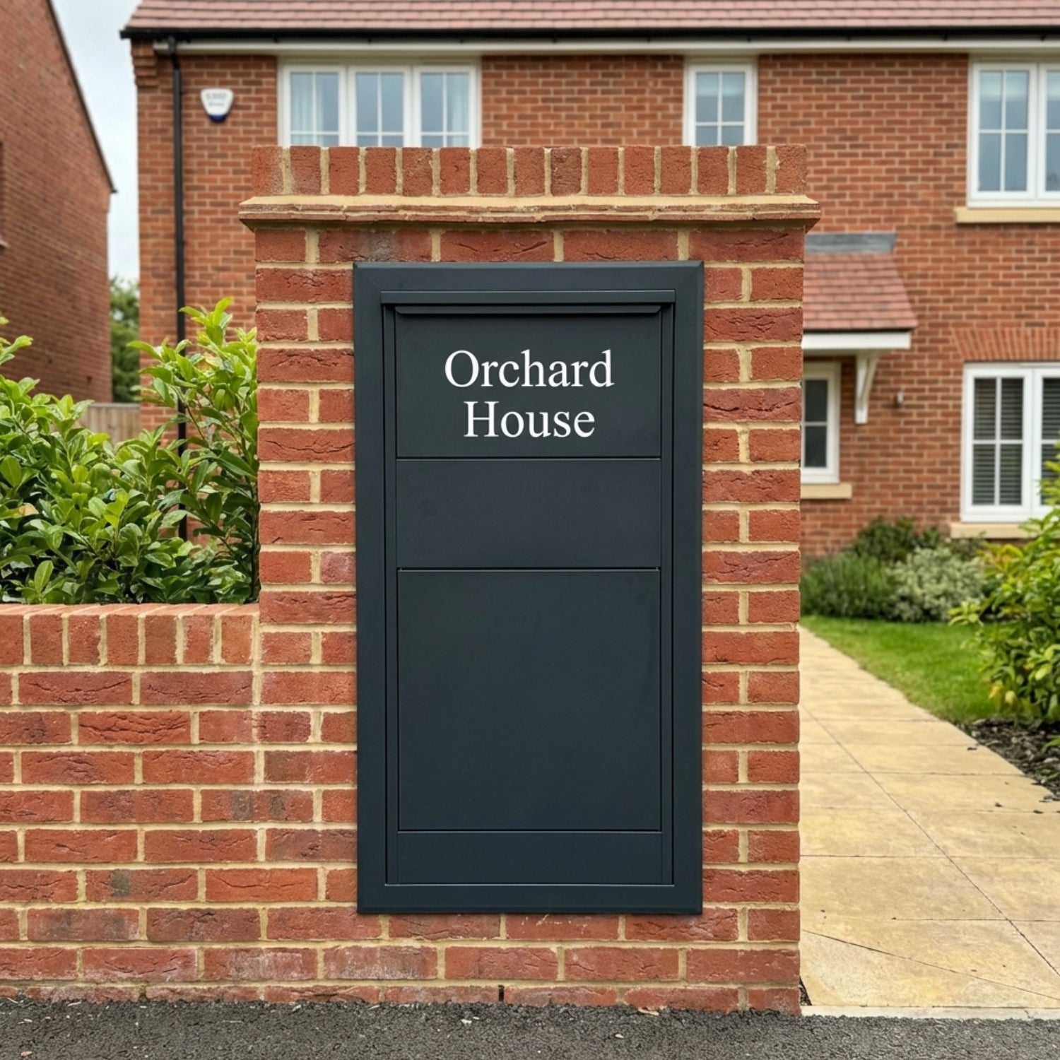 Extra Large Built In Parcel Drop Box Front Access – Buzzard RM