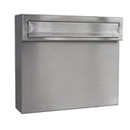 Letterbox For Gates & Fences External Rear Access LAD 050 Stainless Steel