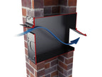 Kingsbury Through The Wall Cast Aluminium Mailbox
