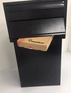 Sigma Parcel box showing a Meatbox Gift Box being mailed