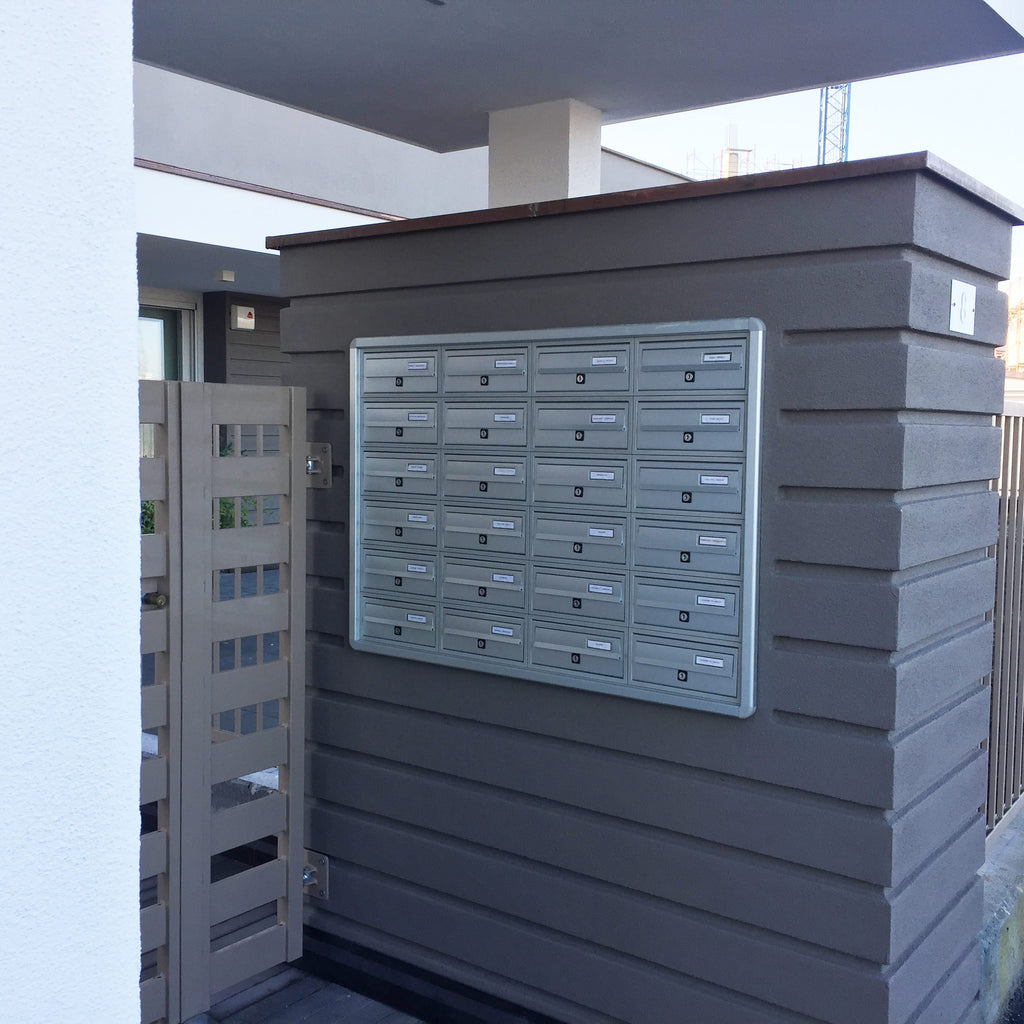 Recess Mounted Post Boxes Modular 270