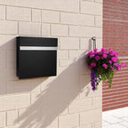 Outdoor Minimalist Wall Mounted Post Box   Skylark   Weather Resistant Letterbox For Home Photoroom