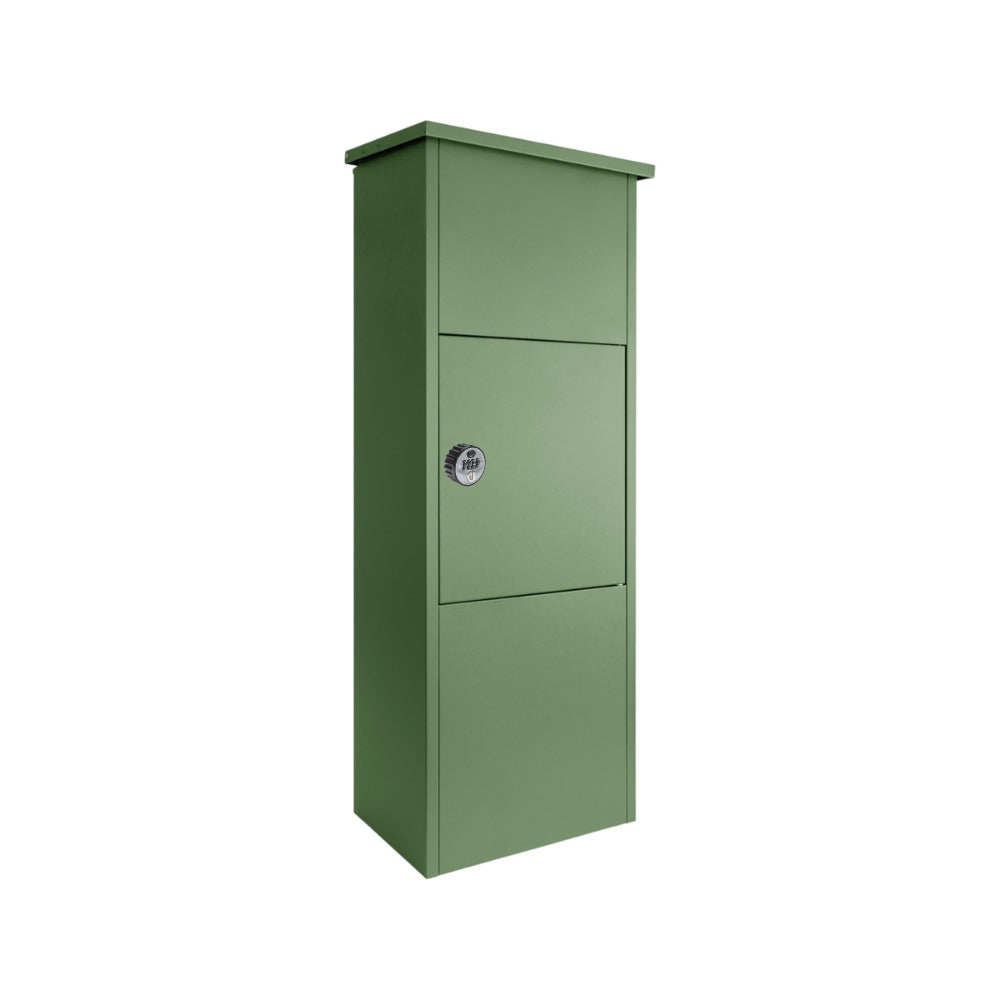 Outdoor Parcel Box For House Goldcrest_Pale Green With Combination Lock