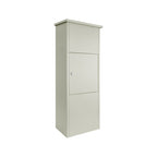 Outdoor Parcel Box For House Goldcrest_Pebble Grey
