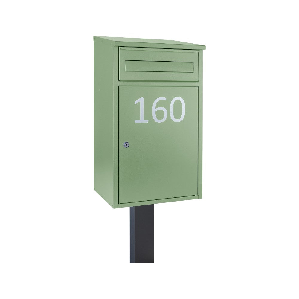 Parcel Box With Letterbox Free Standing – Woodpecker with FR-2 Stand