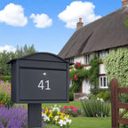 Free Standing Outdoor Post Box – Partridge with FR-2 Stand