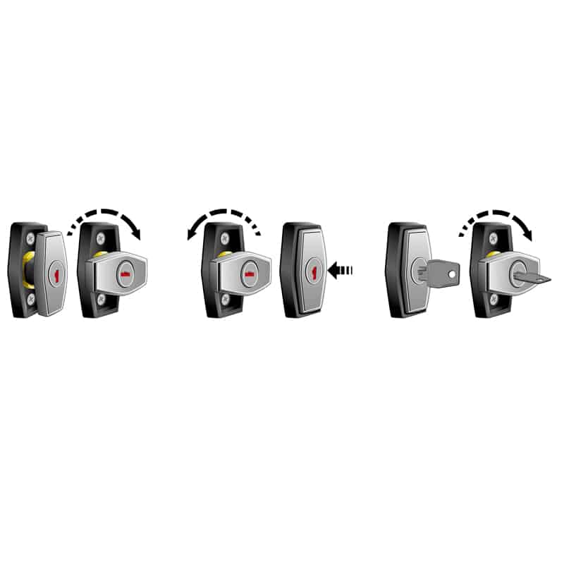 Paccobox XL - parcel box lock instructions