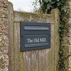 Parcel Box For Gates And Fences WIth Letterbox Sigma